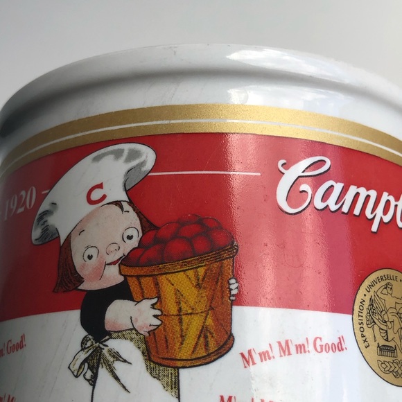 Campbell's Soup Chefs Over Decades 1910-1940 Ceramic Wide Mouth VTG Cup Mug EUC - Picture 15 of 16